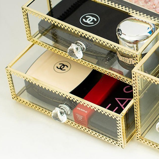 Trousse à cosmétiques à paillettes