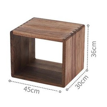 Bibliothèque/table d'appoint à transformation libre Lo Pan