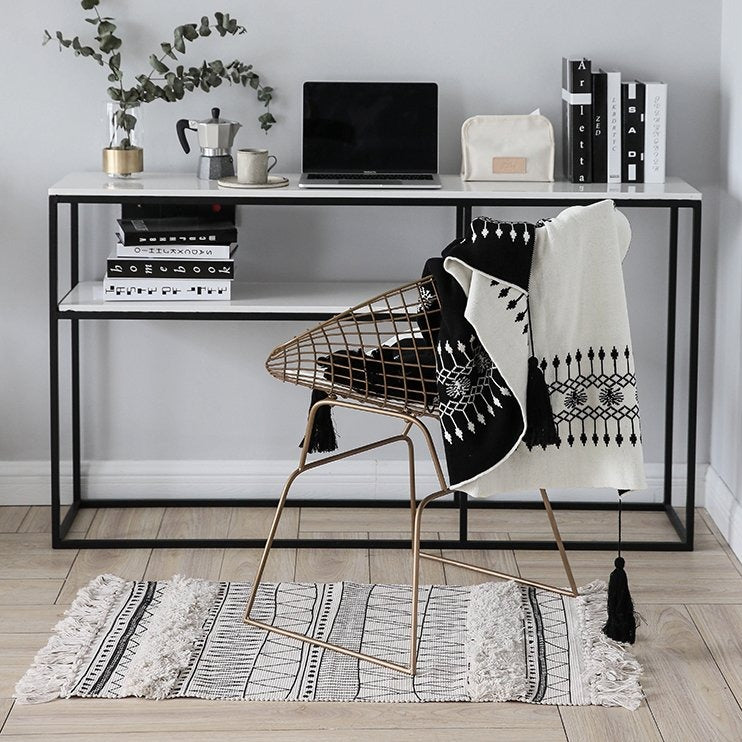 Tapis abstrait fait main Hurst