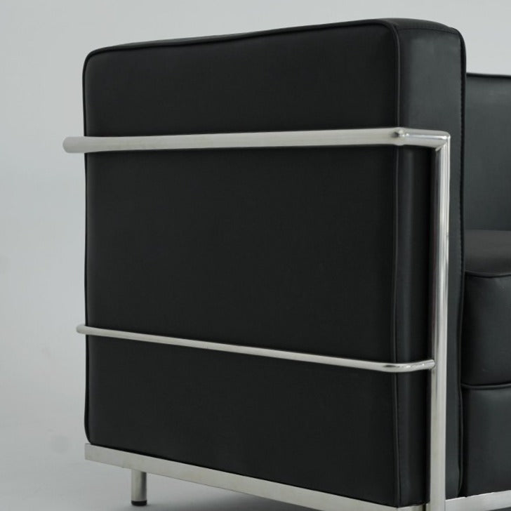 Canapé en cuir contemporain Chafin 