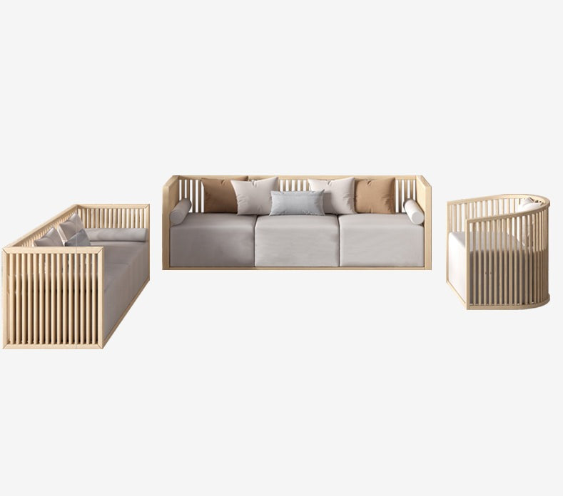 ANIYAH OHIO HILTON Canapé japonais en latex Frêne nordique