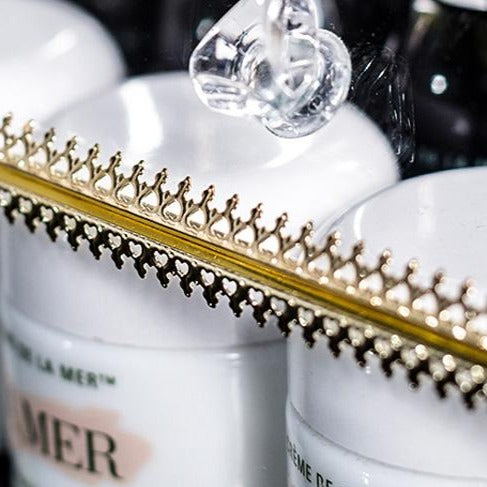 Trousse à cosmétiques à paillettes