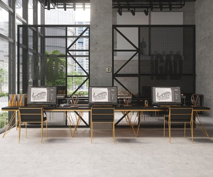 Camila Banc de travail de bureau moderne et élégant / Table de bureau / Table à manger / Table de café