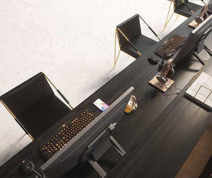 Camila Banc de travail de bureau moderne et élégant / Table de bureau / Table à manger / Table de café