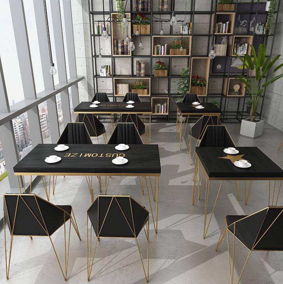 Camila Banc de travail de bureau moderne et élégant / Table de bureau / Table à manger / Table de café