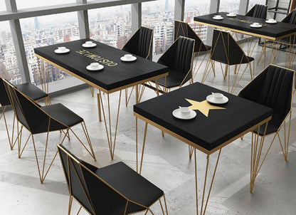 Camila Banc de travail de bureau moderne et élégant / Table de bureau / Table à manger / Table de café