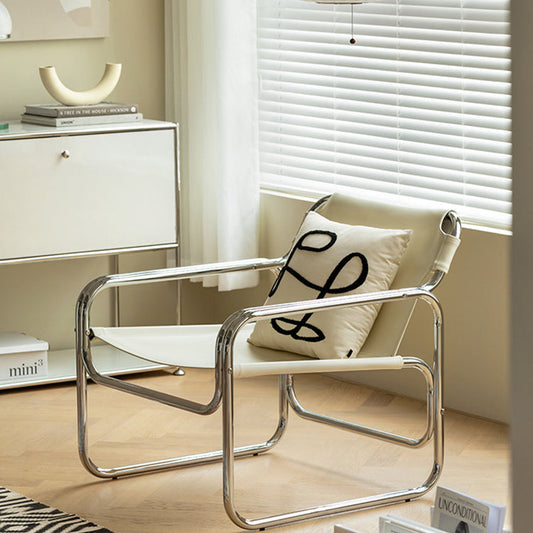 Fauteuil de salon en similicuir Barwyn