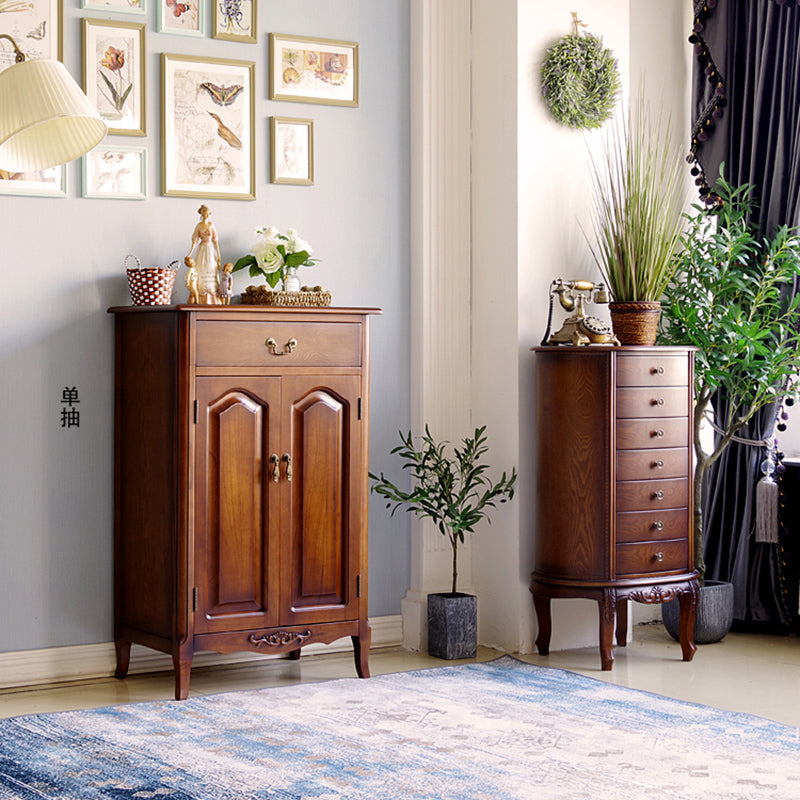 Buffet Sheraton Elena New York en bois massif de style américain (sélectionnez parmi 6 tailles de design) 