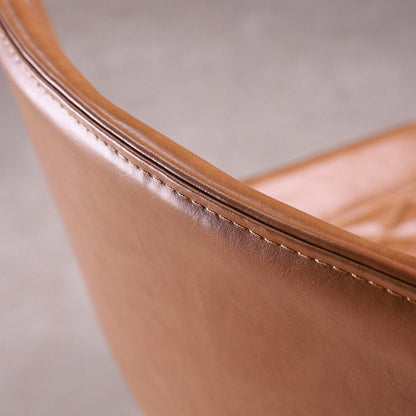 Chaise de salle à manger en cuir Everleigh (lot de 2) 