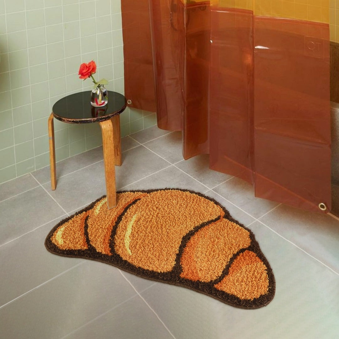 Tapis de bain doux Croissant