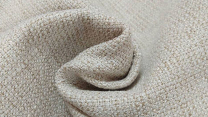 Canapé contemporain nordique scandinave CYRILO en tissu et plumes