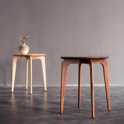 Tabouret/table d'appoint rond Aulbree