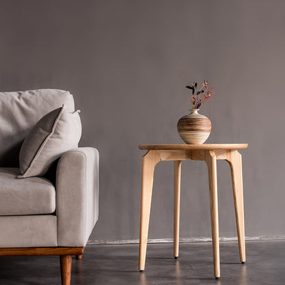 Tabouret/table d'appoint rond Aulbree