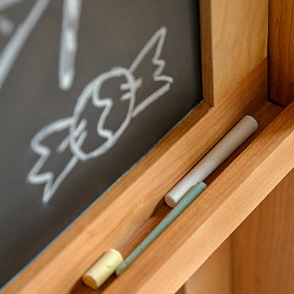 Bibliothèque et armoire en bois Hartman