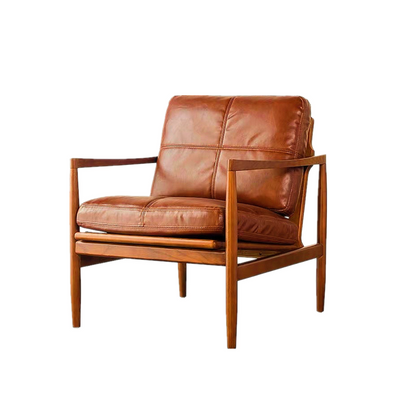 Canapé en cuir Hank 