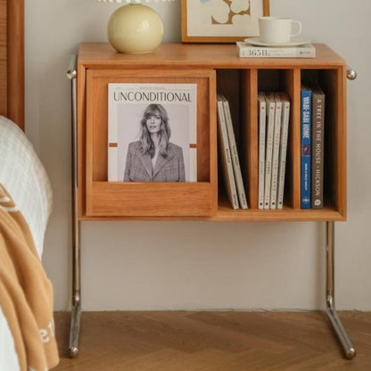 Meuble d'appoint/table d'appoint Jacky en bois de cerisier massif 