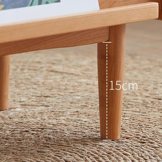 Table de chevet Hrasky 1 tiroir en bois massif 