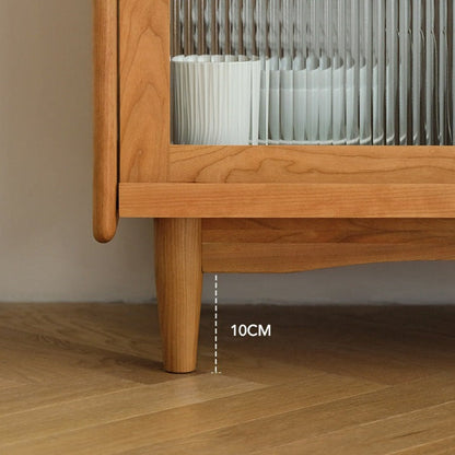 Bibliothèque et armoire en bois Hartman