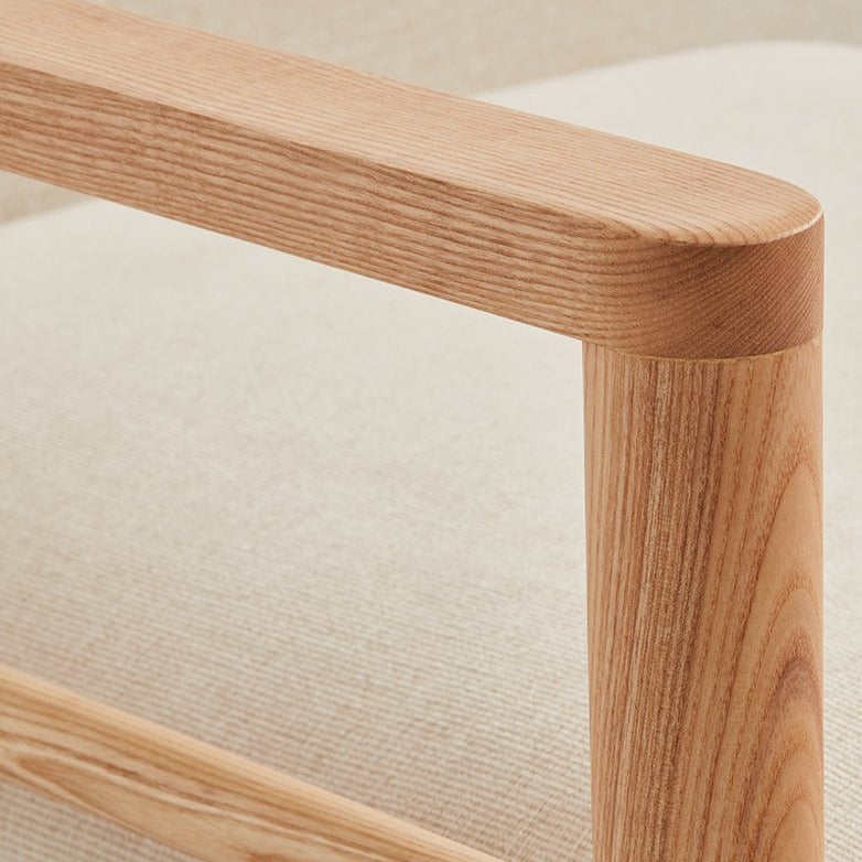 Canapé à cadre en bois Devale