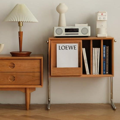 Meuble d'appoint/table d'appoint Jacky en bois de cerisier massif 