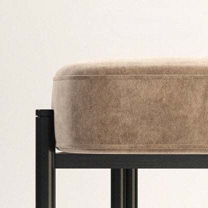 Chaise rembourrée en velours Cohen (lot de 2)