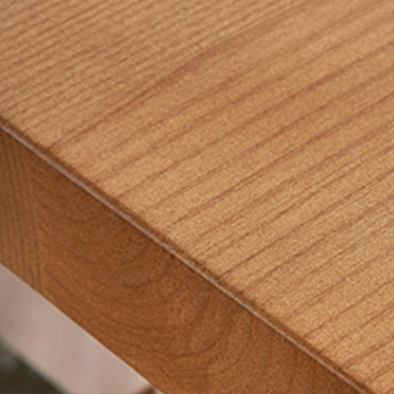 Table à manger Edwin avec base en acrylique