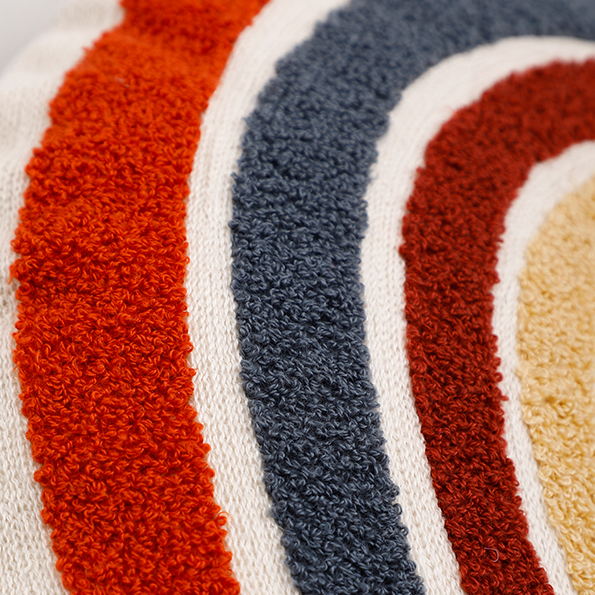 Coussin arc-en-ciel Bungalow