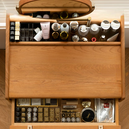 Coiffeuse en bois massif Carlina