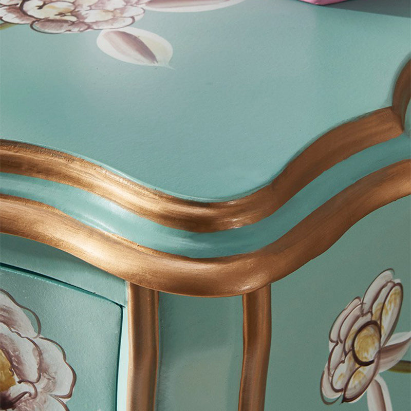 Tiroirs de rangement peints à la main Laux