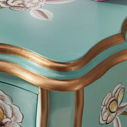 Tiroirs de rangement peints à la main Laux