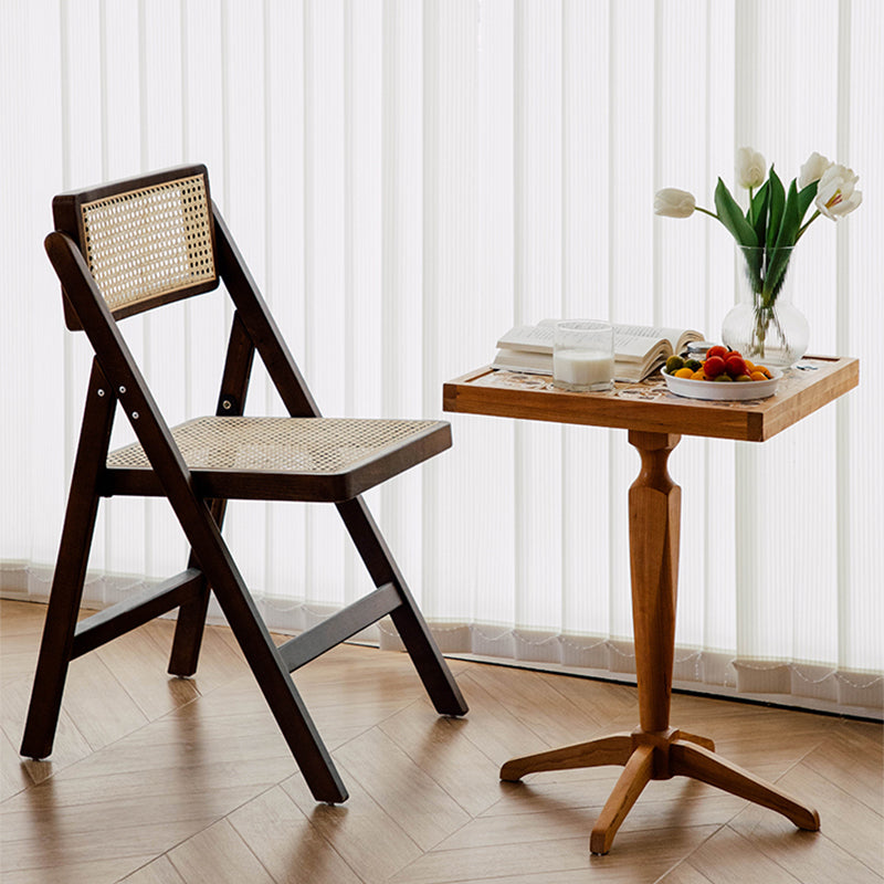 Table basse en bois massif Aquin 