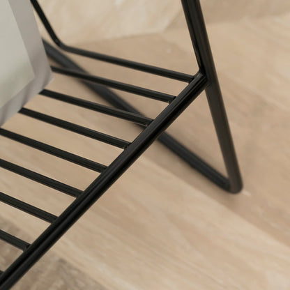 Table de bout avec plateau en fer Hiliritas