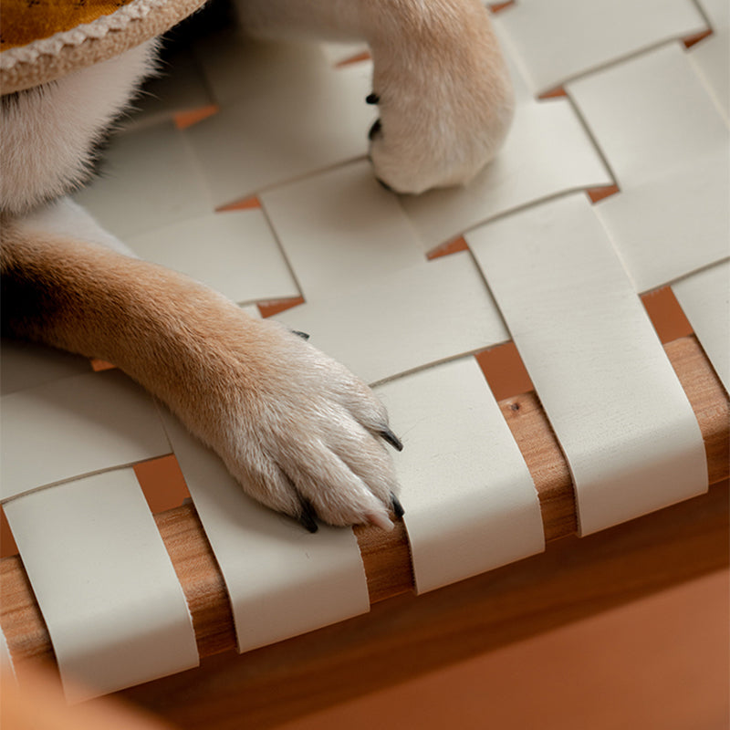 Chaise de salle à manger en similicuir Bloxham 