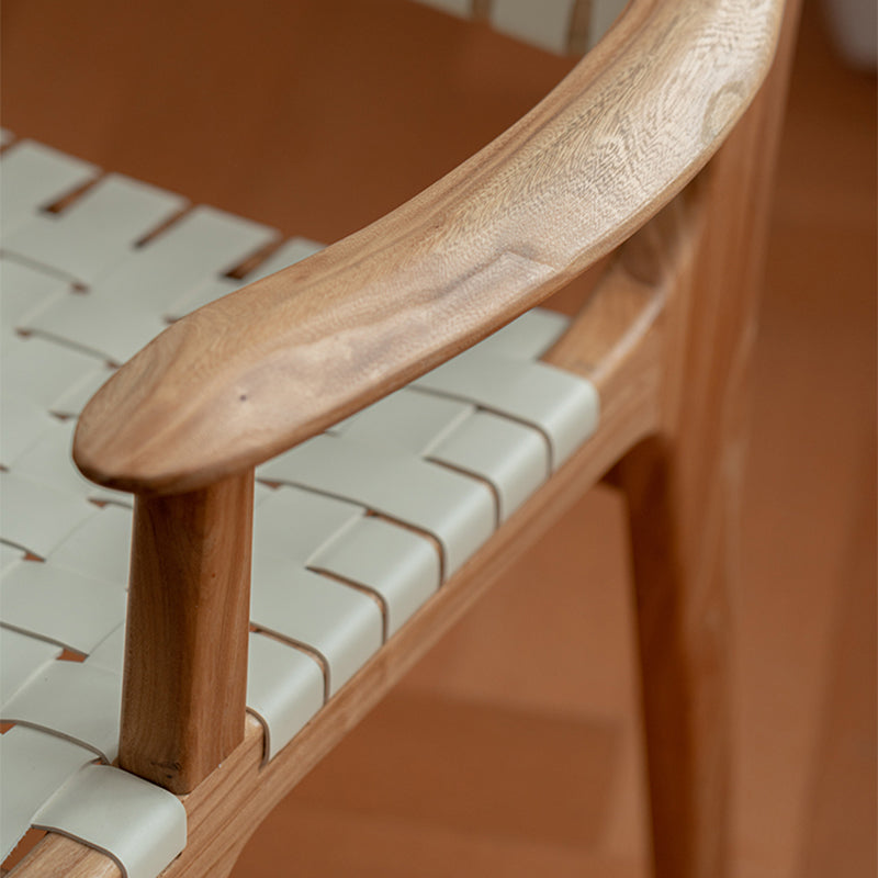 Chaise de salle à manger en similicuir Bloxham 