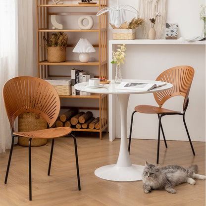 Chaise de salle à manger élégante Alonso (lot de 2) 