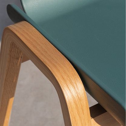 Chaise de salle à manger en bois Alya (lot de 2) 