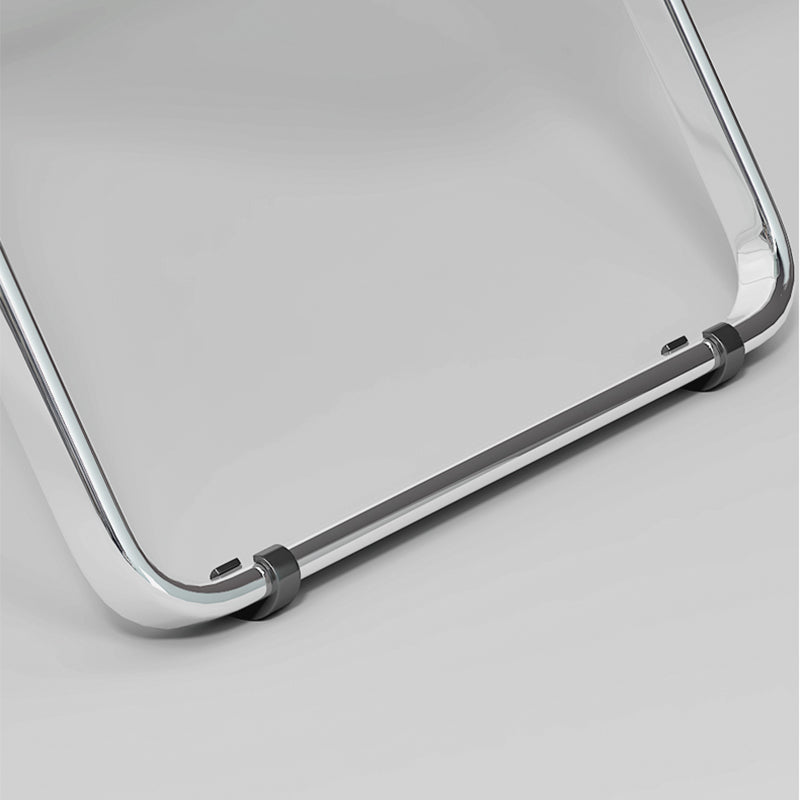 Chaise de salle à manger pliante en acrylique Larkin (lot de 2) 