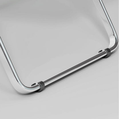 Chaise de salle à manger pliante en acrylique Larkin (lot de 2) 