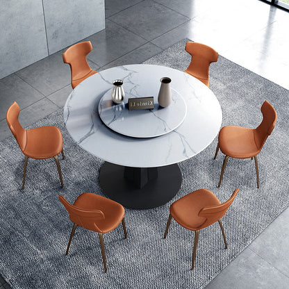 Chaise de salle à manger en similicuir Carvelho (lot de 2) 