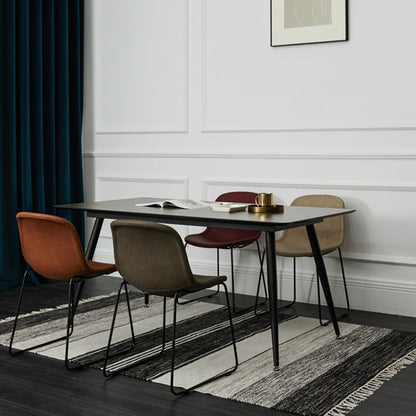 Chaise de salle à manger en similicuir Kody (lot de 2) 