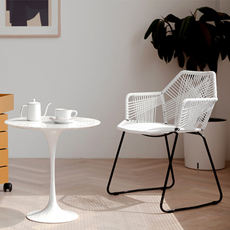 Chaise de salle à manger en rotin Boltz (ensemble de 2) 