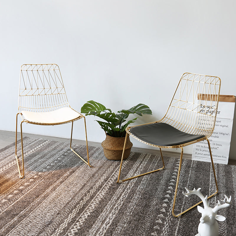 Chaise de salle à manger en fer Albury 