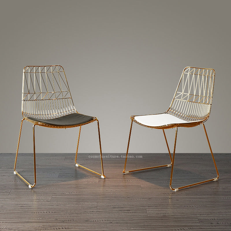 Chaise de salle à manger en fer Albury 