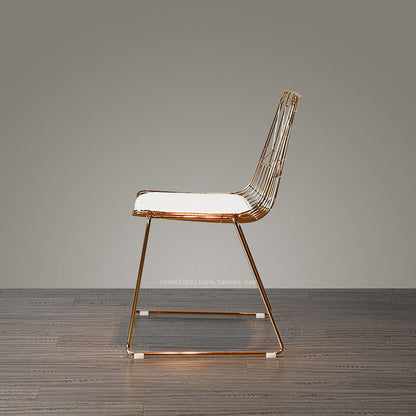 Chaise de salle à manger en fer Albury 