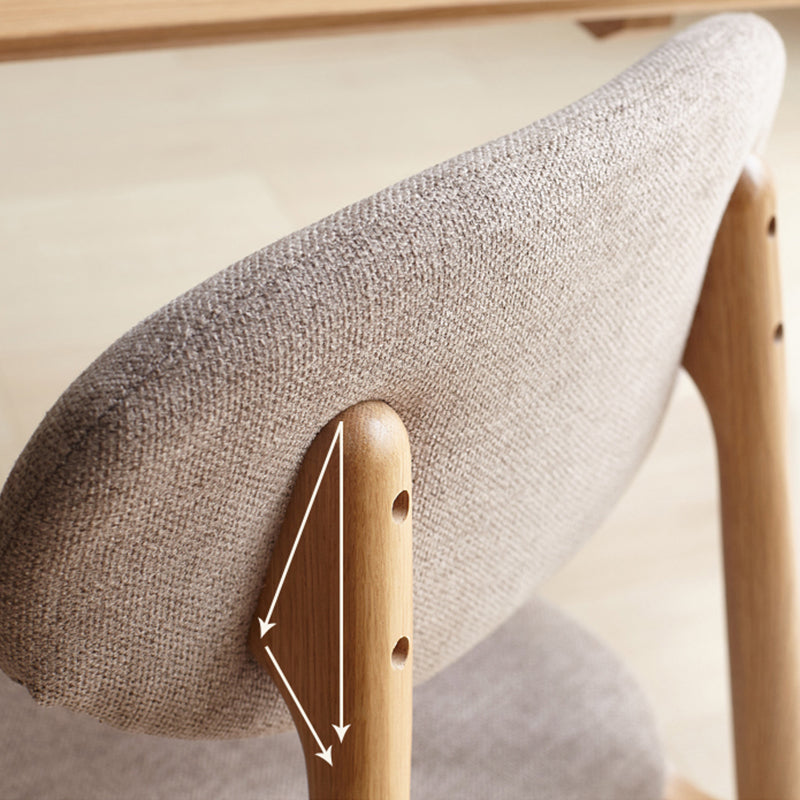 Chaise de salle à manger moderne Jase (lot de 2) 