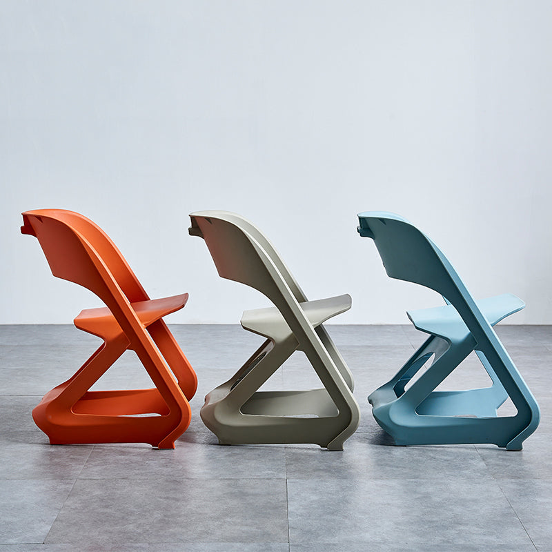 Chaise de salle à manger empilable Lilian (ensemble de 4) 