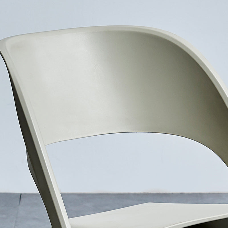 Chaise de salle à manger empilable Lilian (ensemble de 4) 