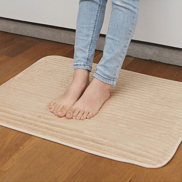 Tapis absorbant antidérapant amovible
