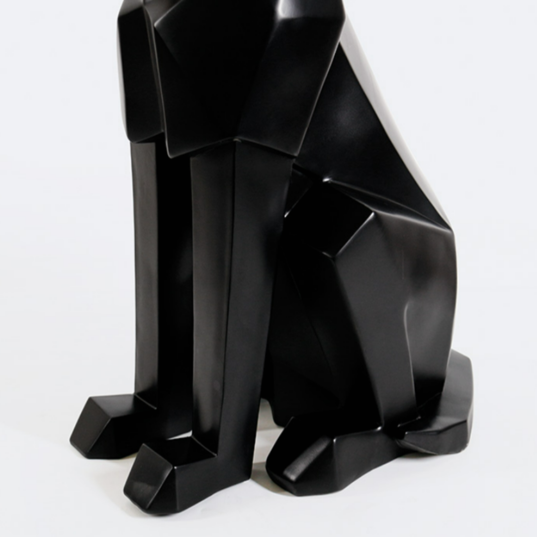 Table d'appoint Barthold en forme de chien