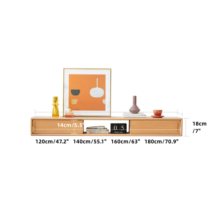 Meuble TV flottant Coombes